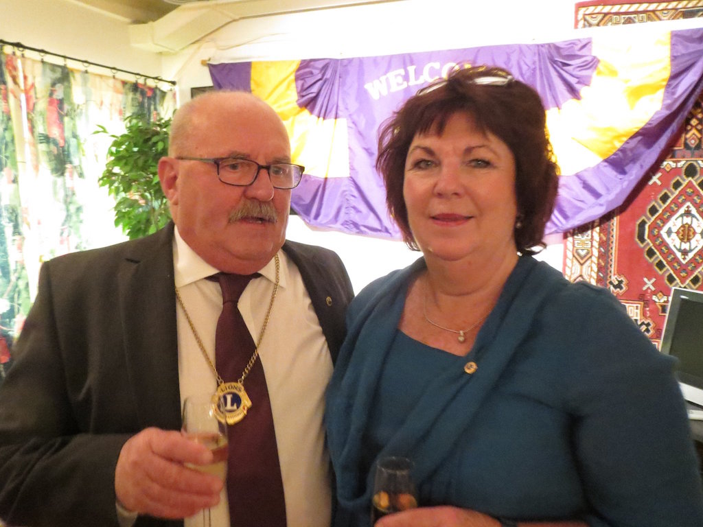 Ny medlem i Lions Club Staffanstorp